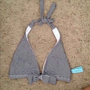 Striped Cupshe bikini top
